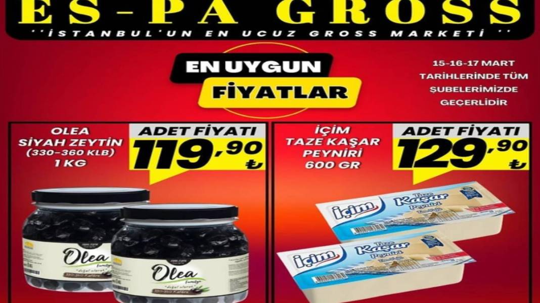 İstanbul'un en ucuz marketinde hafta sonu indirimi başladı! Ayçiçek yağı ve 32'li tuvalet kağıdı... Fiyatlar dibi gördü 3